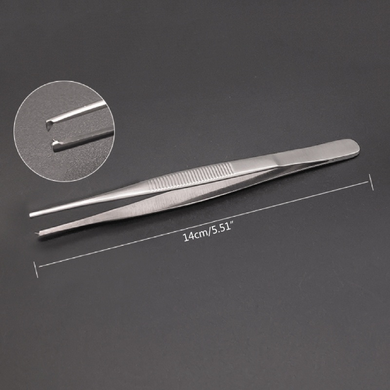 Nhíp Đa Năng Bằng Thép Không Gỉ Có Răng Cưa Với Móc Kẹp Chính Xác Độ Đánh Bóng Cao
