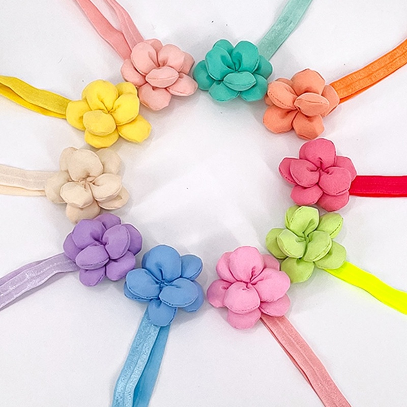 Băng Đô Cài Tóc Dễ Thương Thanh Lịch Cho Bé Gái 0-3 Tuổi