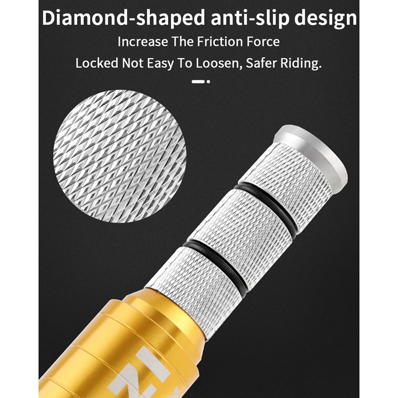 Thanh Nối Dài Phuộc Xe Đạp Bằng Hợp Kim Nhôm Và Sợi Carbon