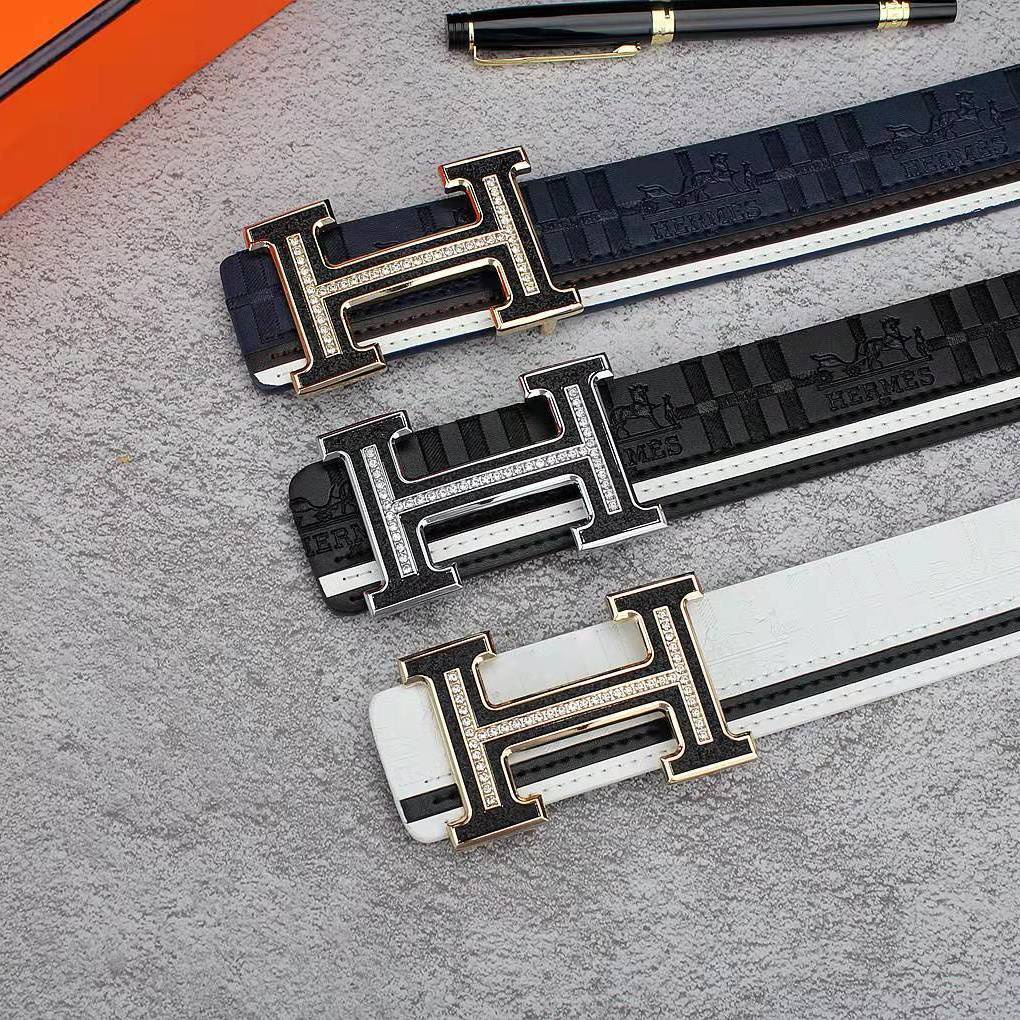 Thắt Lưng Hermes Khóa Chữ H Bằng Da Thật Thời Trang Mới 2022 Dễ Phối Đồ Cho Nam