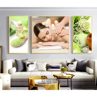 Tranh spa chăm sóc da tắm trắng cho thẩm mỹ viện