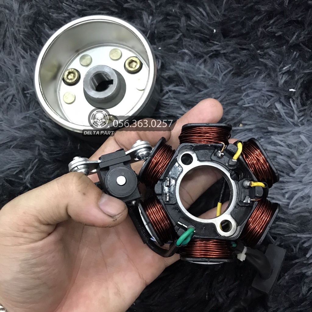 Bộ vô lăng / cuộn lửa độ chính hãng TA racing khai thác hết lực máy cho dream, wave , sym , si 50 , ex50