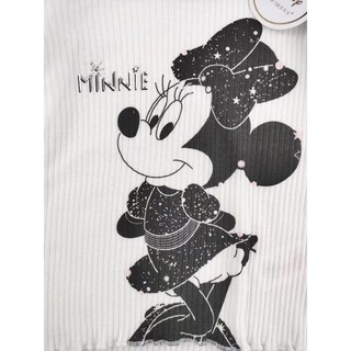 Bộ thun Minmie trắng đen Primark sz 3-24M