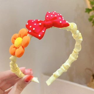 Bờm cài tóc nhúng cho bé gái