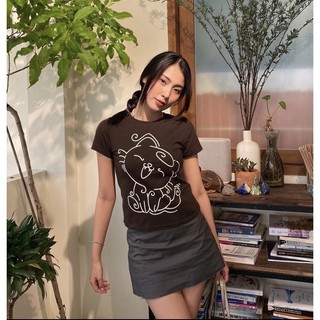áo thun baby tee - Tomcat cropup