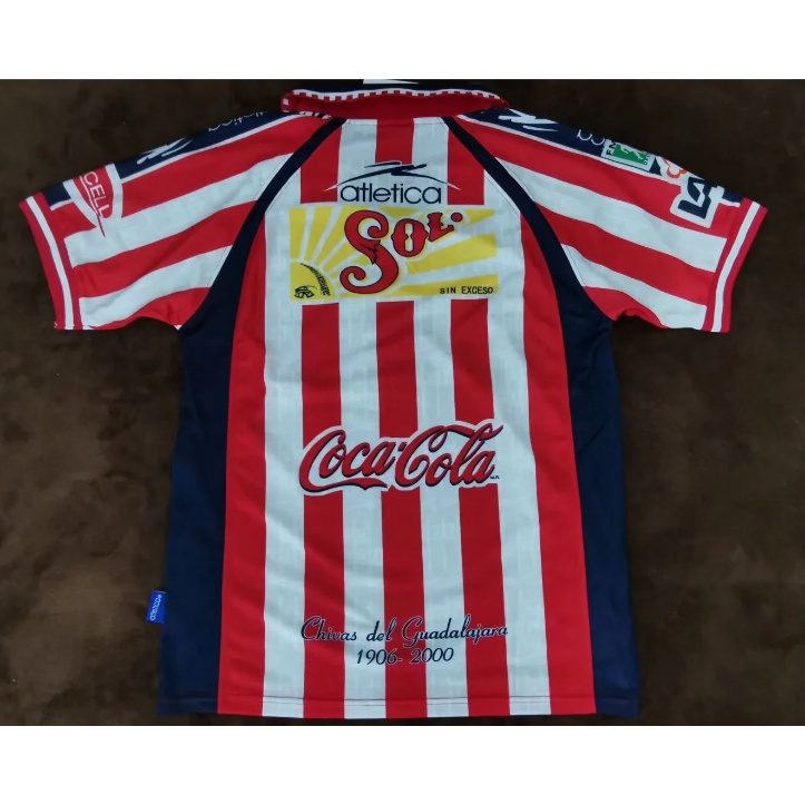 Áo Bóng Đá Đội Tuyển Chivas 1998 / 99 1999 / 2000 Phong Cách Retro 2008