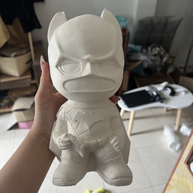Tô Tượng Thạch Cao Size Đại cao 18-24cm (tặng kèm màu,cọ,khay pha màu), Tượng Thạch Cao Gấu Pooh