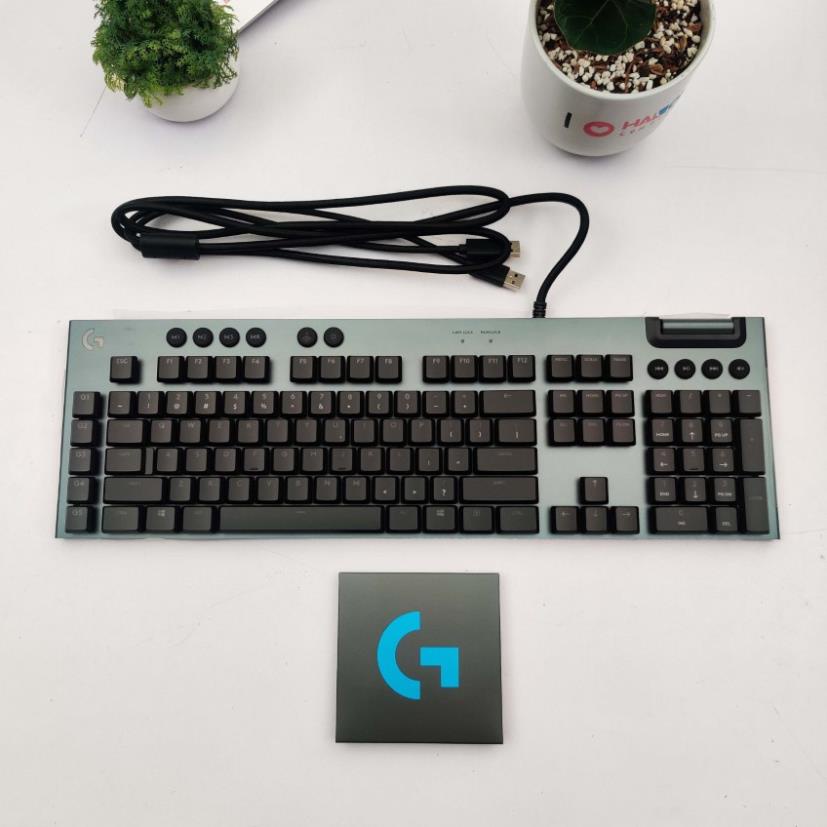 Bàn phím cơ Logitech G813 Lightsync RGB siêu mỏng, Led RGB có khả năng lập trình