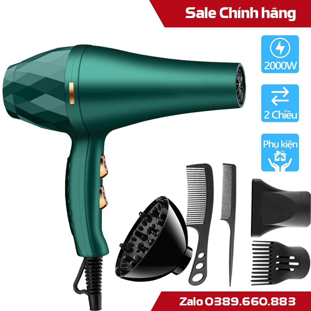 Máy sấy Bosingwa-KAW 2200W - Hàng chính hãng bảo hành 1 đổi 1, Xanh