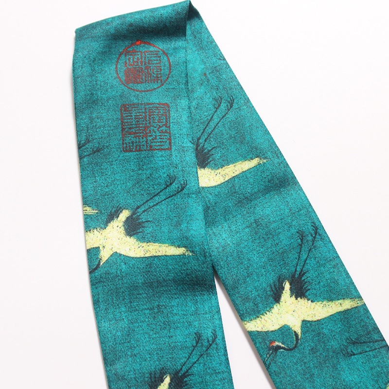 Khăn Choàng Cổ Dài In Họa Tiết Sang Trọng Thời Trang Cho Nữ