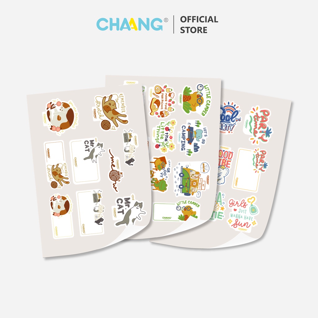  Tặng kèm quần áo 1 bản Sticker BST Chaang 2023