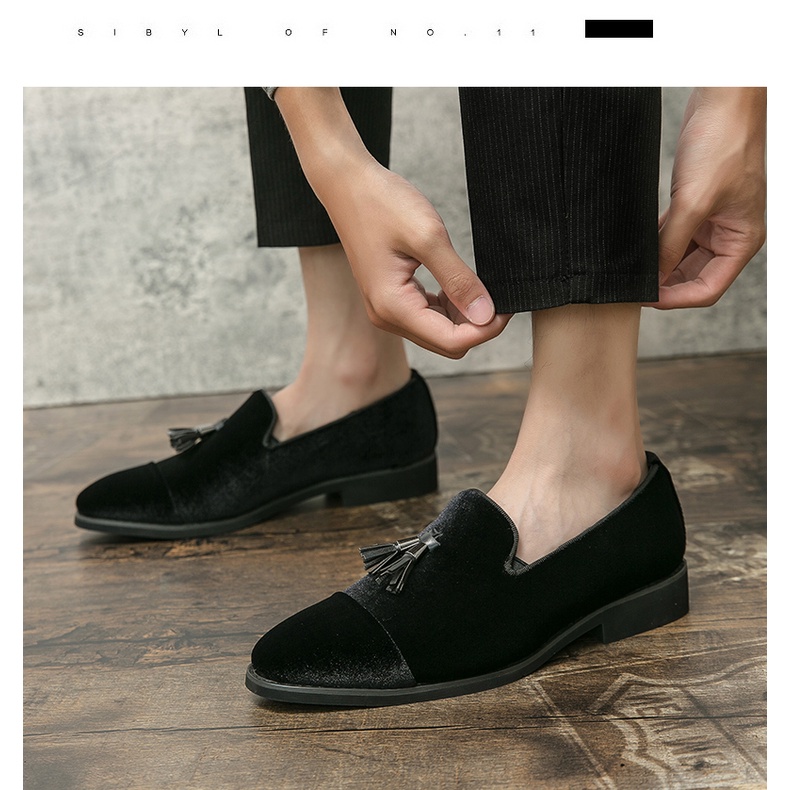 Giày Lười Tua Rua Thời Trang Dành Cho Nam, Size 38-47