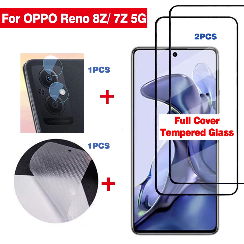 Kính Cường Lực Toàn Màn Hình Cho OPPO RENO 8T 5G RENO 8 Z 8Z 7Z 5G 6Z 6 Z 5 5G