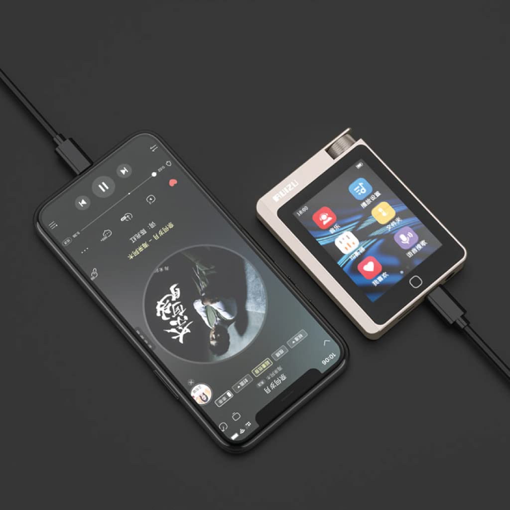 Máy nghe nhạc Ruizu A55 cao cấp, bluetooth 5.0,DSD 256, bộ nhớ trong 16GB, chơi nhạc hifi