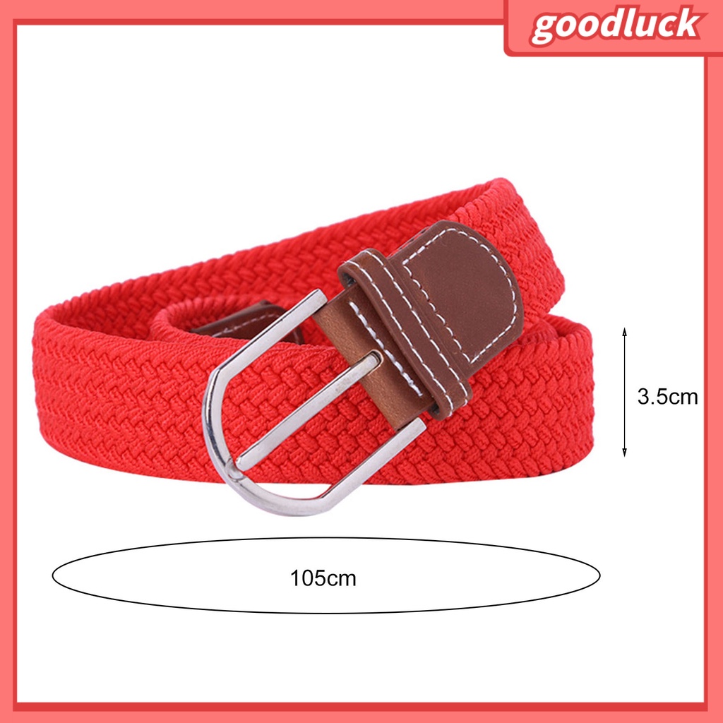 |Đồ Chơi GODK GODK Độc Đáo| Thắt Lưng Bện Dây Thủ Công Có Khóa Cài Chống Mài Mòn Unisex