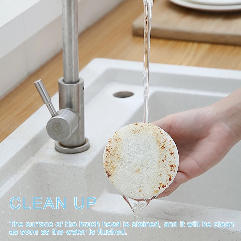 Miếng Xốp Rửa Chén Có Tay Cầm Chống Dầu Mỡ Tiện Dụng