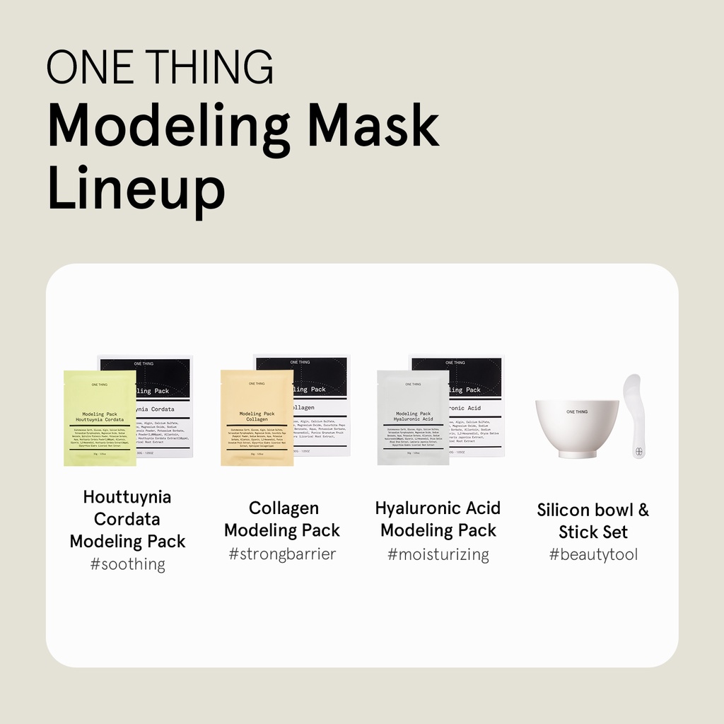 Mặt Nạ Làm Người Mẫu One Thing Modeling Pack Collagen (30g*7ea)