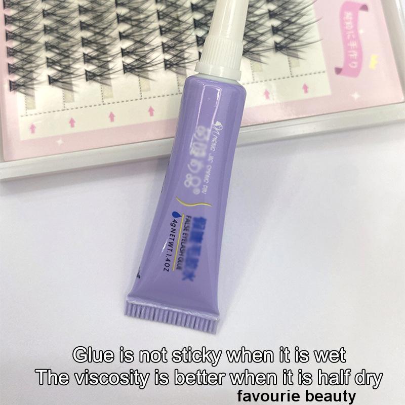 ✨✨Mengjoieshangpin® Keo Dán Lông Mi Giả Khô Nhanh Lâu Trôi Không Kích Ứng Dịu Nhẹ