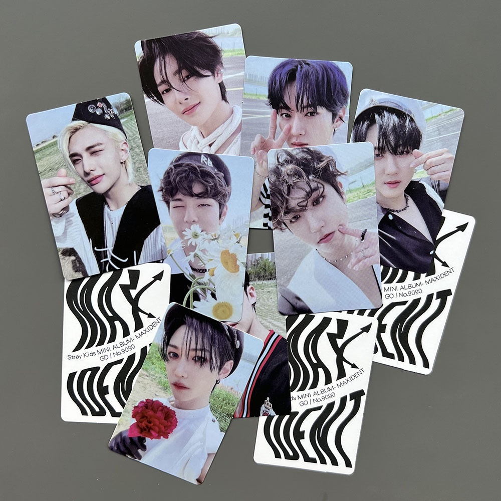 Album Ảnh Nhóm Nhạc STRAY KIDS Thẻ