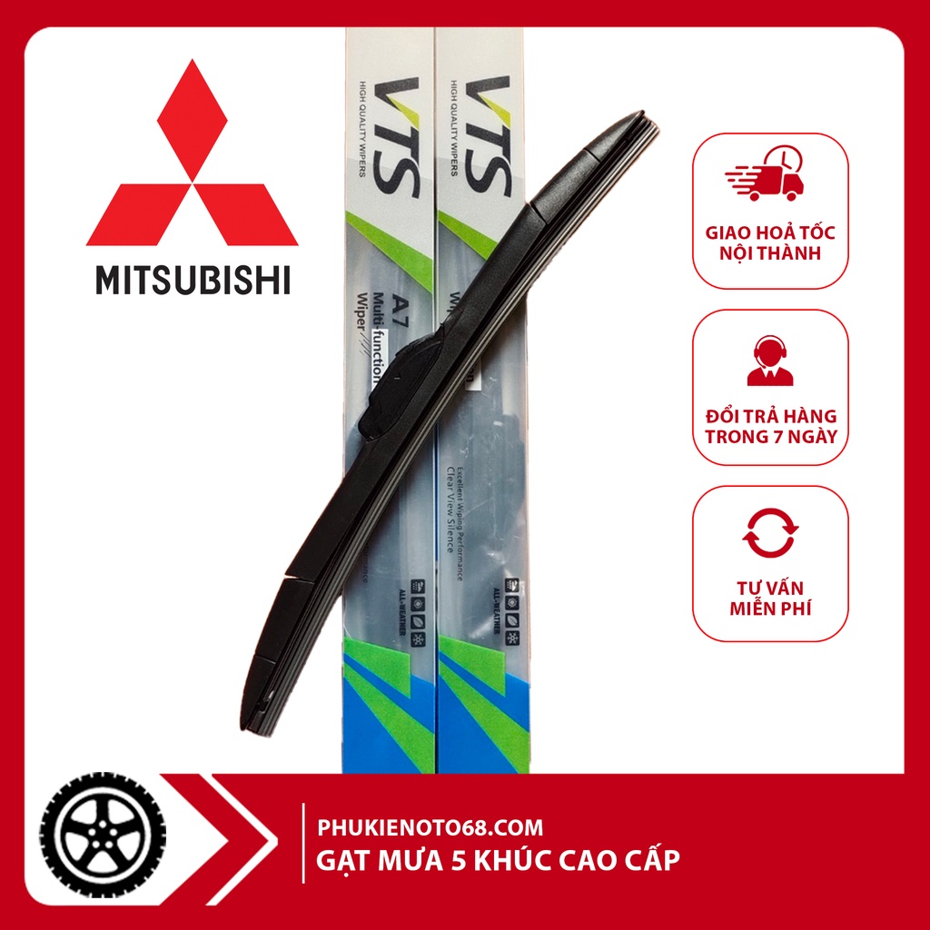 Gạt mưa 5 KHÚC, gạt mưa  xe hơi, gạt mưa oto xe Mitsubishi ATTRAGE, TRITON, ZINGER, OUTLANDER, XPANDER, ...