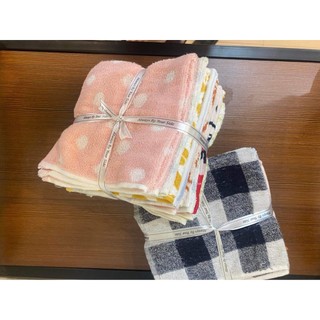 sét 5 khăn mặt xuất nhật KTc 34x35cm