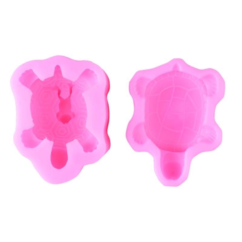 Khuôn Silicone Tạo Hình Làm Xà Phòng Hình Rùa DIY