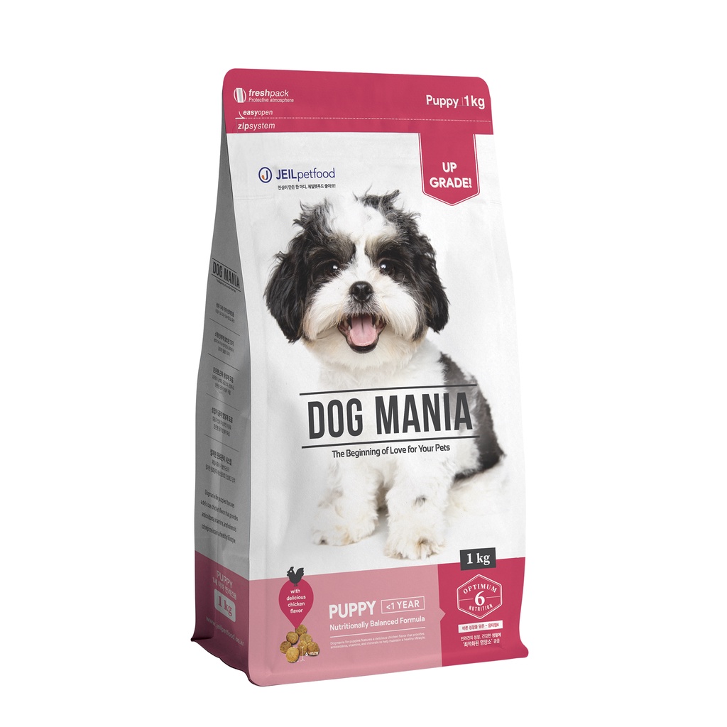 THỨC ĂN HẠT CHO CHÓ NHỎ DOG MANIA PUPPY MỚI 1KG