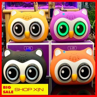 Loa bluetooth hinh con cú meo