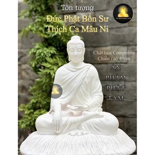 Tượng bổn sư đế cỏ 40cm