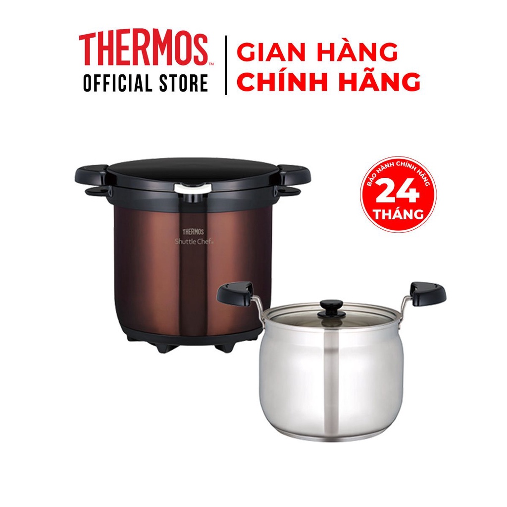 Nồi ủ Thermos số 1 Nhật Bản, 4.5 lít - 6 lít, bảo hành 24 tháng.