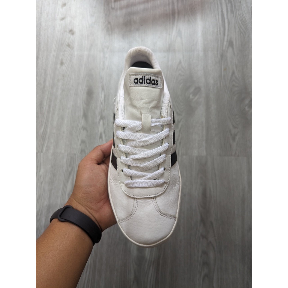 Giày 2hand Adidas Vl Court 2.0 'White Core Black' DA9868 - SIZE 40