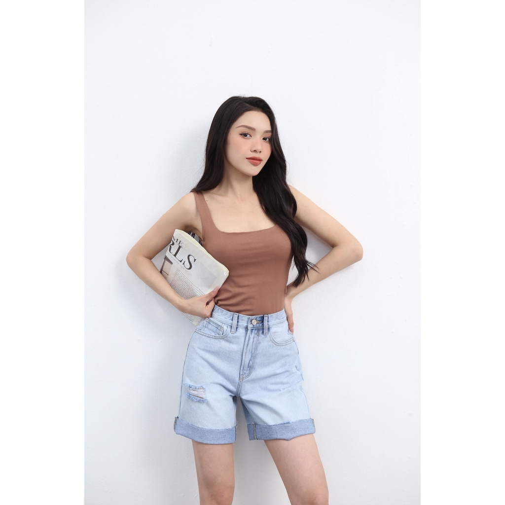Áo Croptop Ba Lỗ Nữ Sát Nách Ôm Body Sexy, CTWOMEN