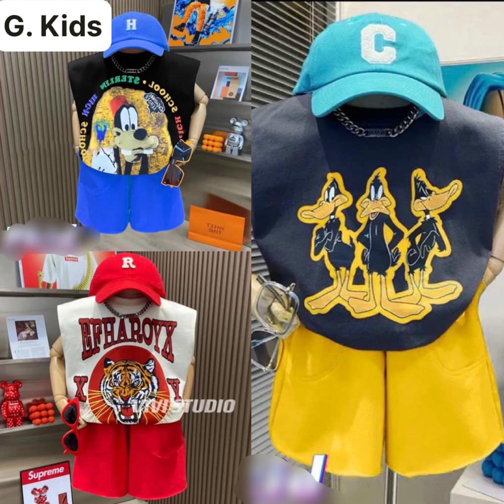 Set sát nách tay de cho bé trai