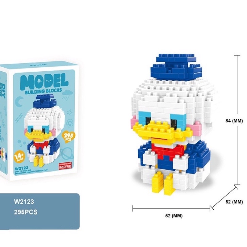 Mô hình lắp ráp hoạt hình cho bé