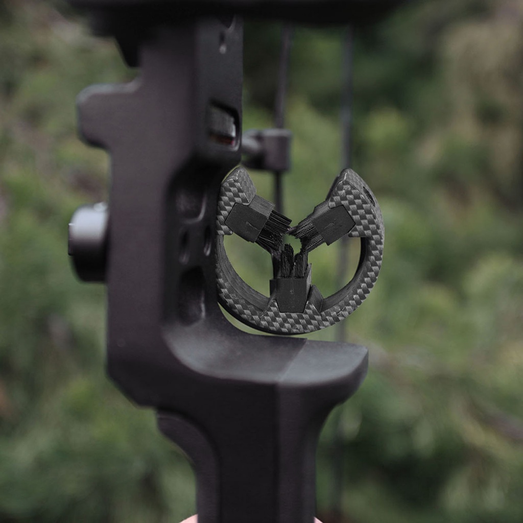 TOPOINT Archery TP812 Universal Black Brush  Rest Compound Bow Recurve Bow Accessories