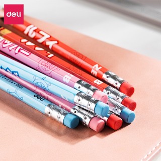 Bút Chì Gỗ 2B Deli ONE PIECE C021 (Giao Mẫu Ngẫu Nhiên)
