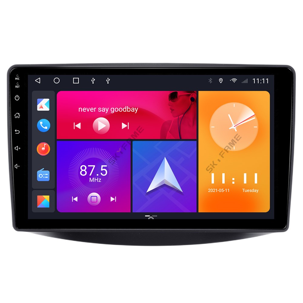 Bộ Khung Chuyển Đổi Âm Thanh Màn Hình Lớn 2DIN Chuyên Dụng Cho Mitsubishi Grandis 9 "