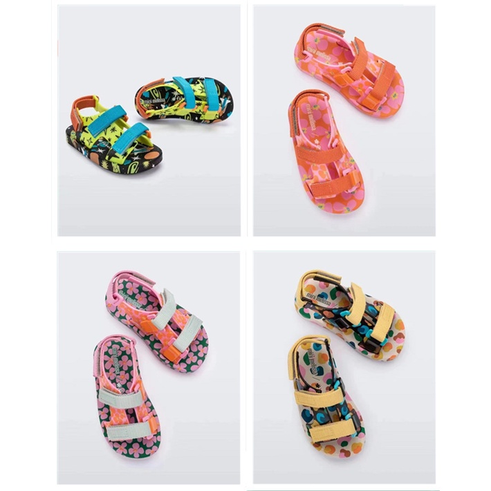 Sandal Hở Ngón Đế Mềm Chống Trượt Phong Cách Melissa Hợp Thời Trang Cho Bé Đi Nghỉ Mát