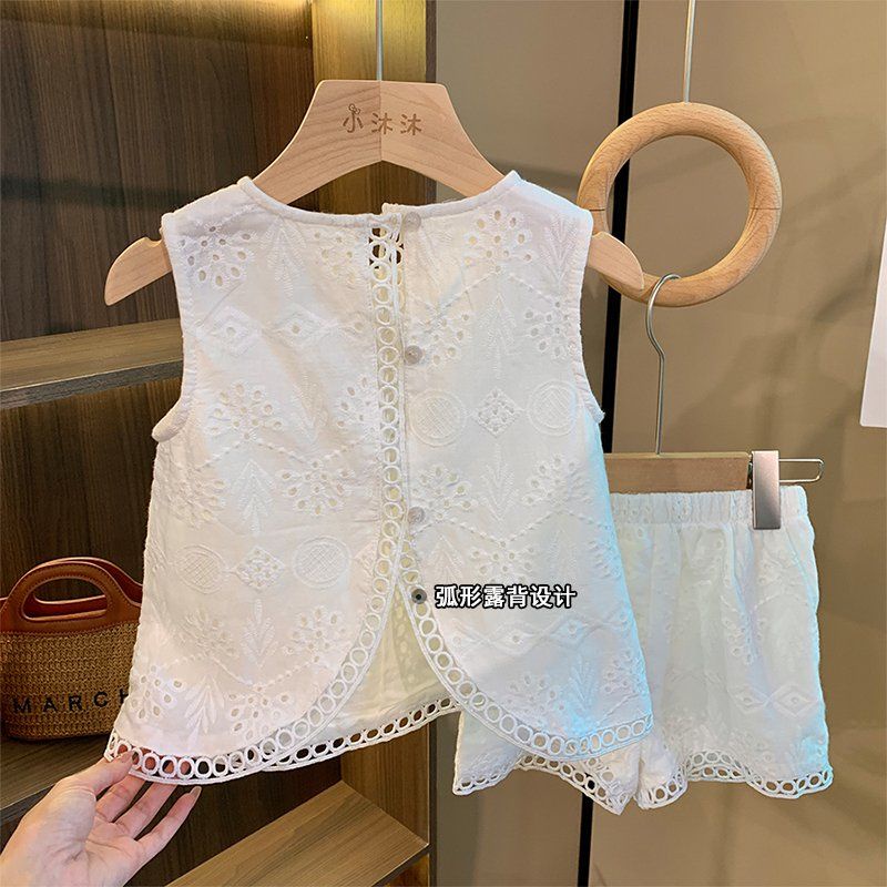Bộ Đồ Thời Trang Mùa Hè Hàn Quốc 5 Món Dễ Thương Cho Bé Gái