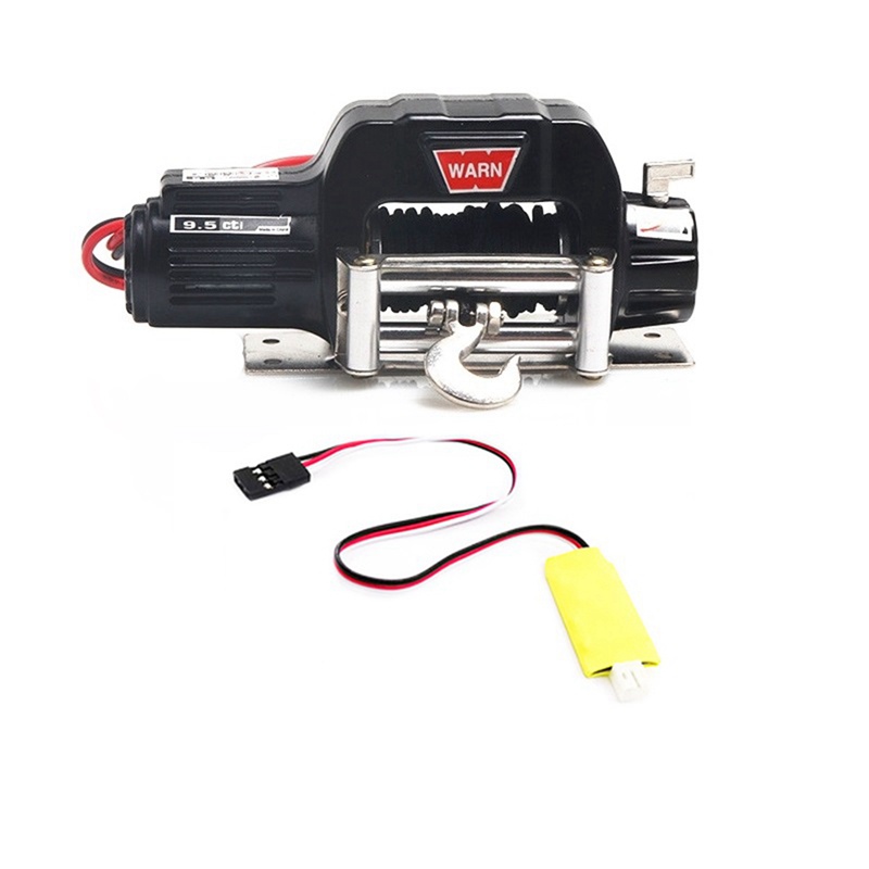 Vòng Cuốn Tự Động Bằng Kim Loại Với Dây Cáp Điều Khiển 3CH Cho Xe Điều Khiển Từ Xa Axial SCX10 TRAXXAS TRX4 RC4WD D90 1 /