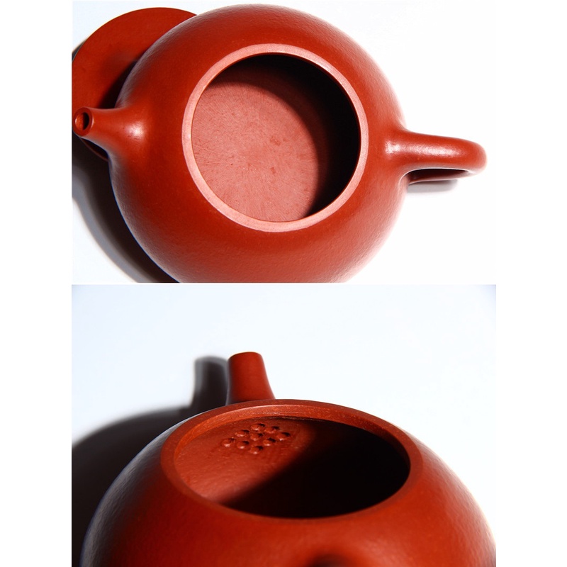 Ấm Tử Sa Nghi Hưng Thạch Biều Cảnh Chu 220 ml (Tiểu Môi Dao Chu Nê)