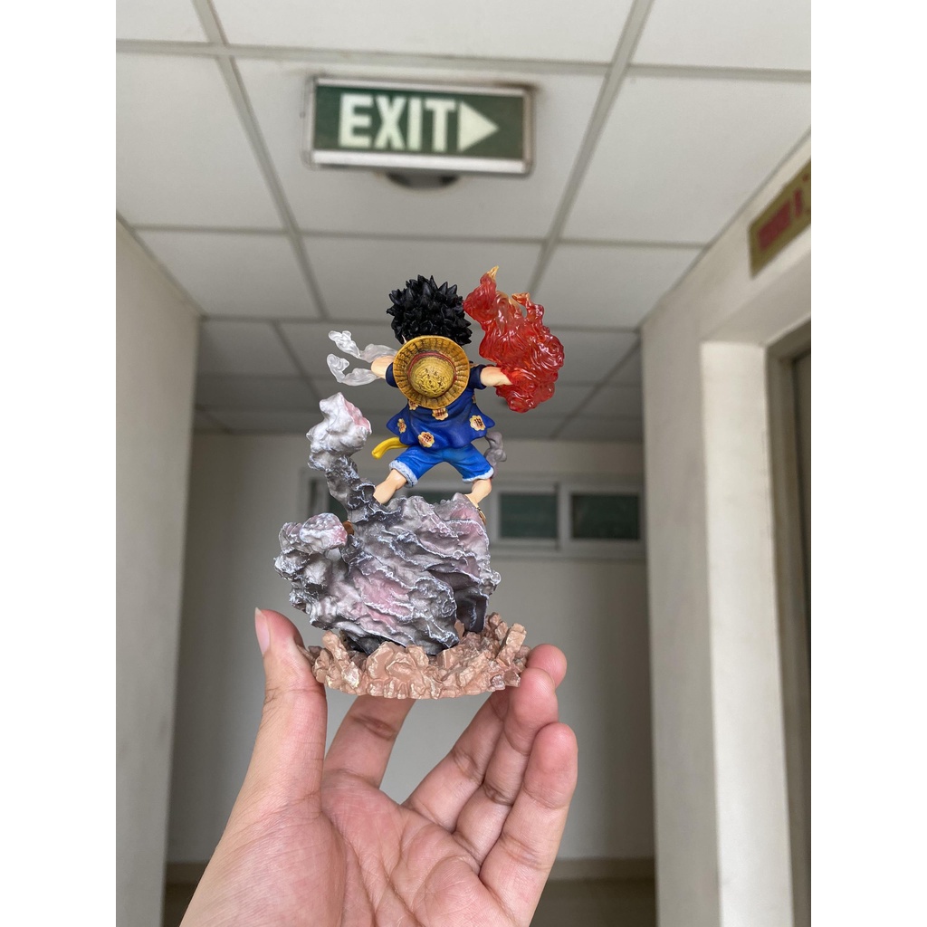 Mô hình One Piece Lufffy gear 3 chuyển đổi trạng thái Gear 4, Figure One Piece