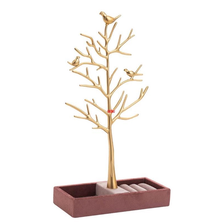 Cây Đứng Bằng Resin Màu Vàng Dùng Trang Trí Vòng Cổ