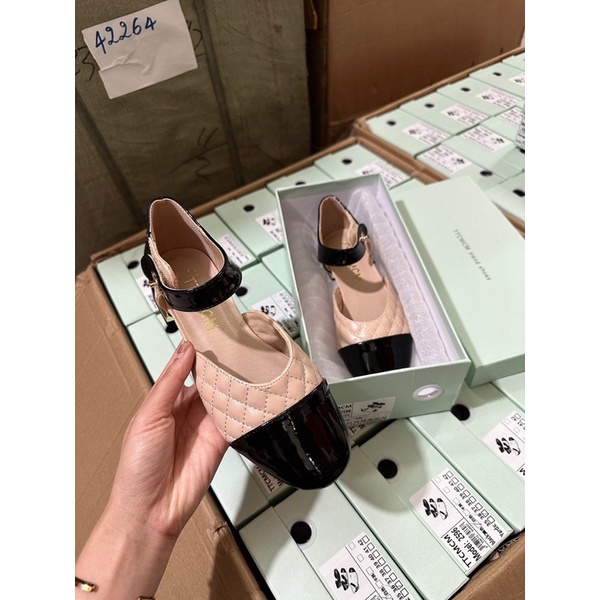 Giày búp bê quai đan nội địa Trung xinh xắn