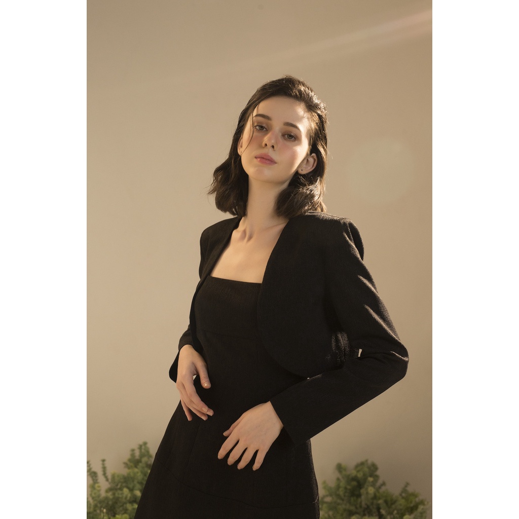 Áo Khoác Tay Dài Dáng Ngắn - EDINI - A1499