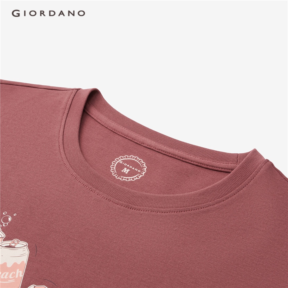 Áo thun GIORDANO 05393384 tay ngắn thời trang mùa hè cao cấp