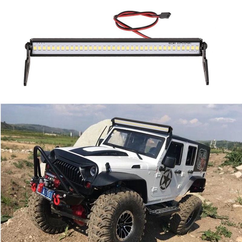 Đèn LED 146MM 36 Bóng Chuyên Dụng Cho Xe Điều Khiển Từ Xa Axial SCX10 90046 Traxxas TRX4 Tỉ Lệ 1 / 8 1 / 10