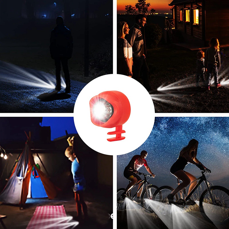 Set 2 Chiếc Giày Đèn 3 Chế Độ Sáng Có Thể Sạc Lại Dành Cho Chó Đi Bộ / Cắm Trại