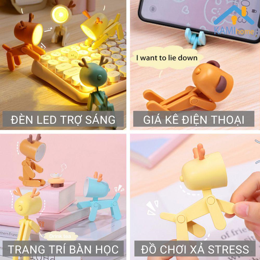 Đèn led trang trí phòng ngủ và bàn học hình thú dễ thương KM 26031