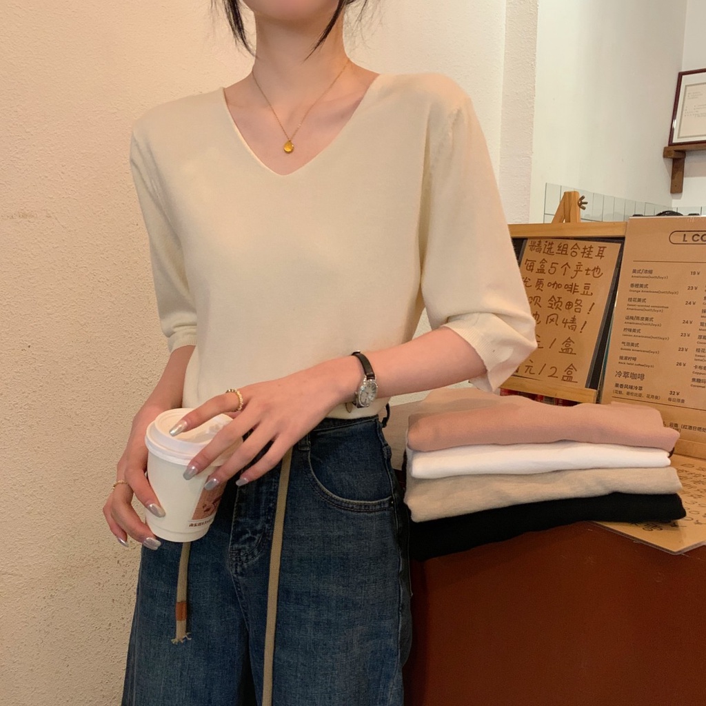 Áo Thun Tay Ngắn Nhiều Màu Sắc 49163